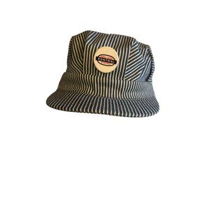 New York Central Railroad Striped Conductor Cap Medium